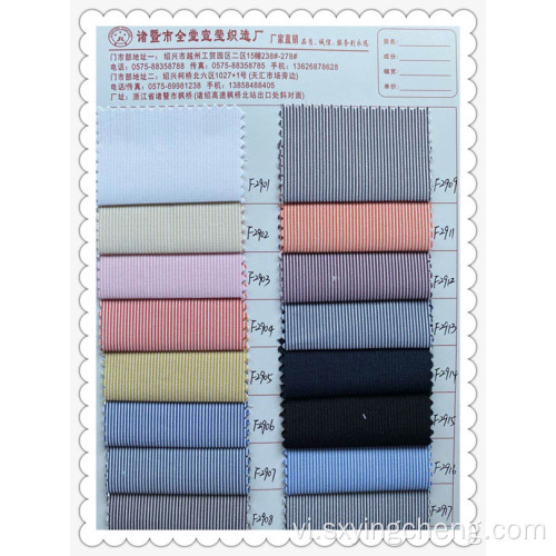 CVC Stripe Yarn-dyefd vải